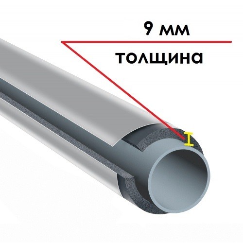 Трубка K-FLEX 09x054-1 ST IC CLAD SR