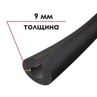 Трубка K-FLEX 09x125-1 ST IN CLAD black
