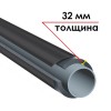 K-FLEX 32x060-1 ST IC CLAD BK трубка теплоизоляционная (К-ФЛЕКС)